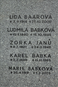 BAAROVÁ  Lída